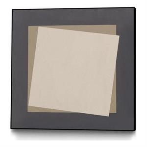 Giant Art Canvas  20x20 Geo Natural Core Framed in Multi-Color