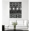 Giant Art Canvas  24x32 African I Black Version Framed in White