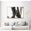 Giant Art Canvas  36x24 Stretching I Framed in Multi-Color