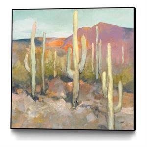 Giant Art Canvas  20x20 High Desert I Framed in Multi-Color
