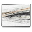 Giant Art Canvas  40x30 Lady of the Rocks II Framed in Multi-Color