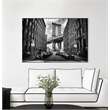 Giant Art Canvas  36x24 In America Framed in Multi-Color