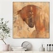 Giant Art Canvas  30x30 Charger Framed in Red