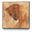 Giant Art Canvas  20x20 Charger Framed in Red