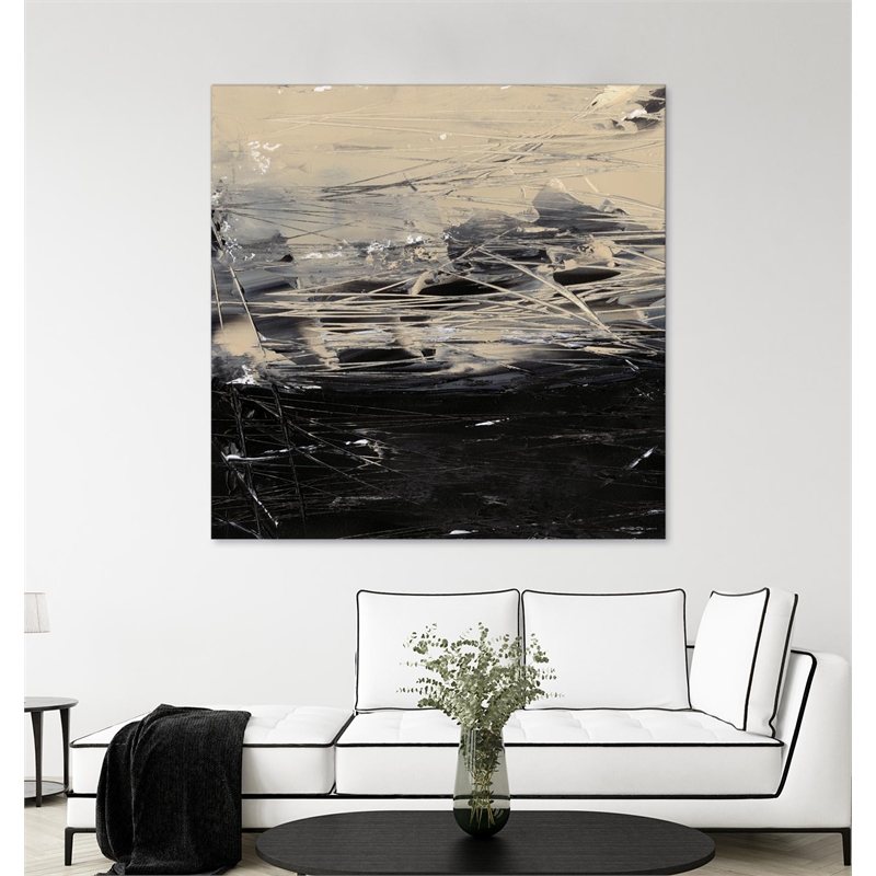 Giant Art 84x84 Dynamics IV Fine Art Giant Canvas Print in Multi-Color