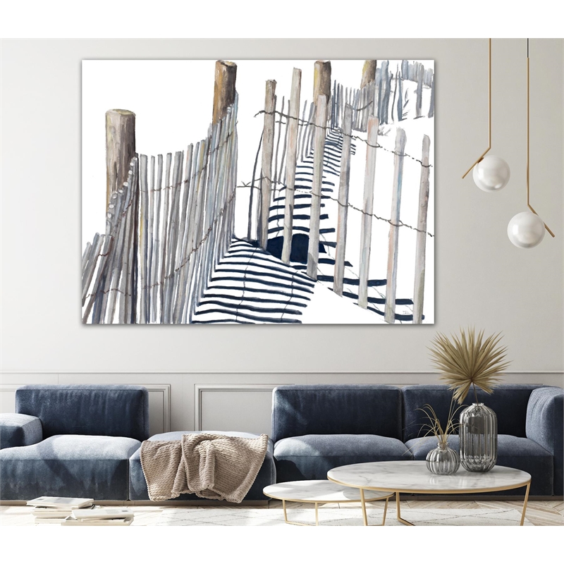 Giant Art 72x54 Shadows Of Paradise Fine Art Giant Canvas Print in Multi-Color