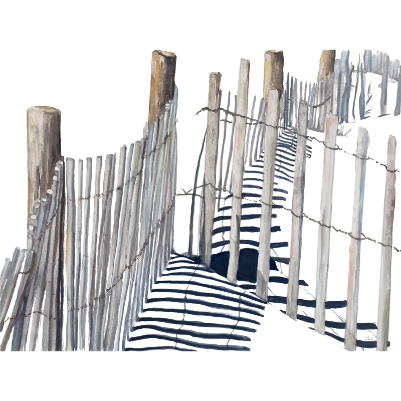 Giant Art 72x54 Shadows Of Paradise Fine Art Giant Canvas Print in Multi-Color