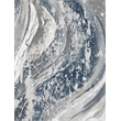 Giant Art 72x54 Blue Wave Fine Art Giant Canvas Print in Multi-Color