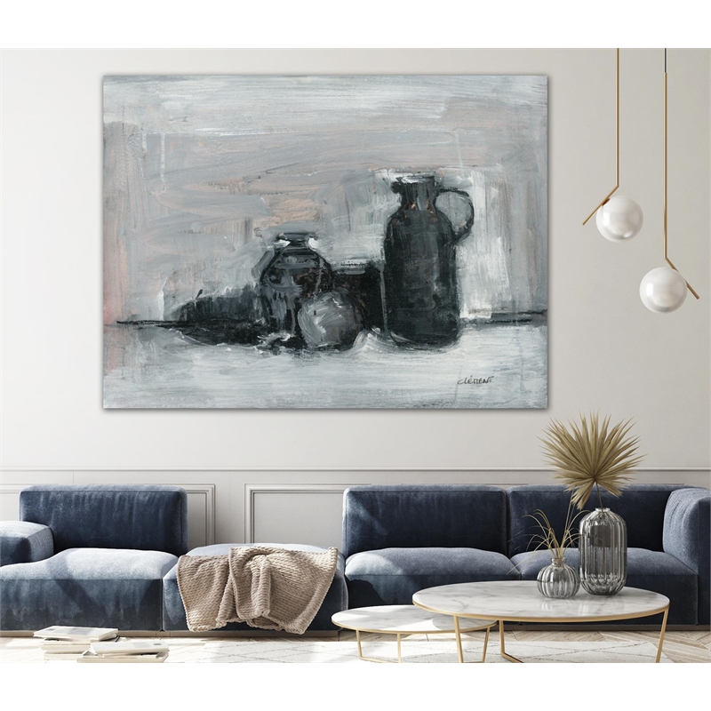 Giant Art 72x54 Nature Morte II Fine Art Giant Canvas Print in Multi-Color