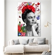 Giant Art 84x54 Forever Fine Art Giant Canvas Print in Red