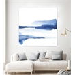 Giant Art 84x84 Classic Blue II Fine Art Giant Canvas Print in Multi-Color