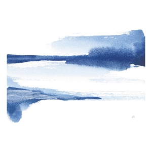 Giant Art 84x84 Classic Blue II Fine Art Giant Canvas Print in Multi-Color