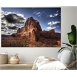 Giant Art 72x48 Red Mountain Fine Art Giant Canvas Print in Multi-Color