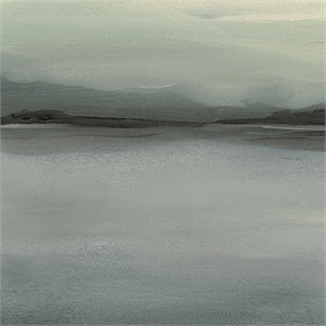 Giant Art 72x72 Abstract Horizon VI Fine Art Giant Canvas Print in Multi-Color