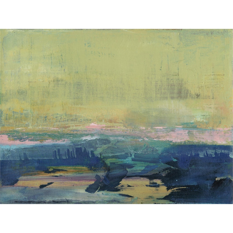 Giant Art 72x54 Vintage Landscape I Fine Art Giant Canvas Print in Multi-Color