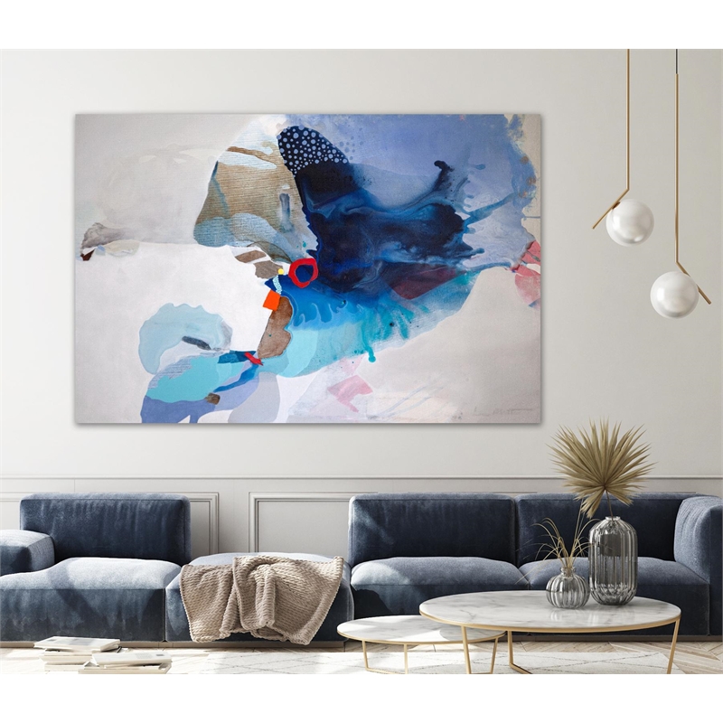 Giant Art 72x48 Ocean Tides Fine Art Giant Canvas Print in Multi-Color