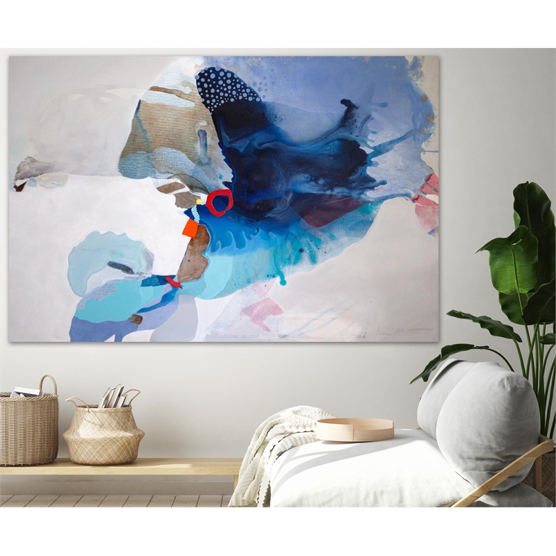 Giant Art 72x48 Ocean Tides Fine Art Giant Canvas Print in Multi-Color