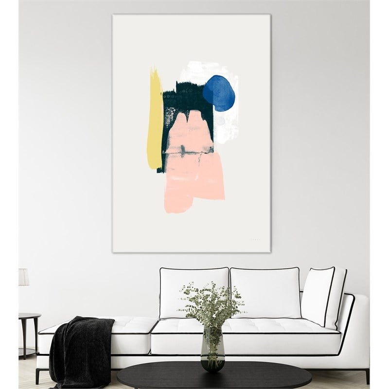 Giant Art 72x48 Trust Fine Art Giant Canvas Print in Pink