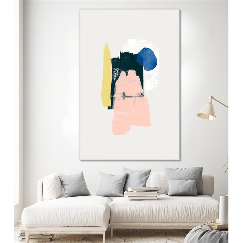 Giant Art 72x48 Trust Fine Art Giant Canvas Print in Pink