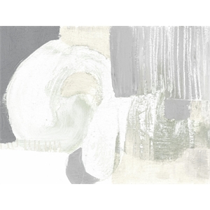 Giant Art 72x54 Neutral Curves I Fine Art Giant Canvas Print in White