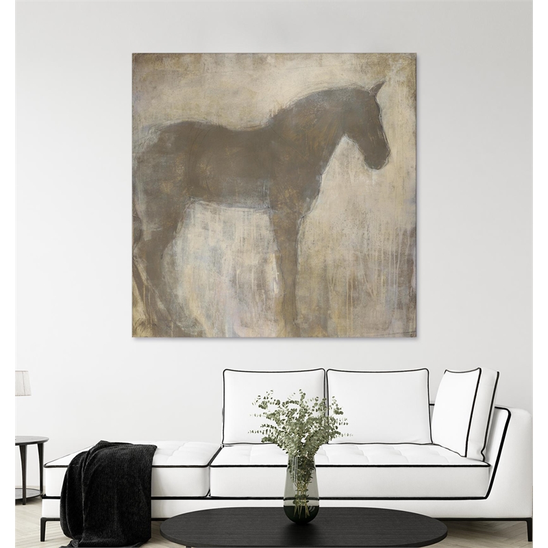 Giant Art 1 Fine Art Giant Canvas Print Equine ImPrint in Multi-Color