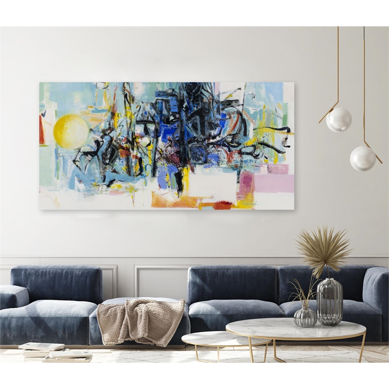 Giant Art 72x36  Fine Art Giant Canvas Print in Multi-Color