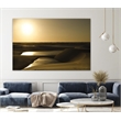 Giant Art 72x48 Golden Sunset Fine Art Giant Canvas Print in Multi-Color