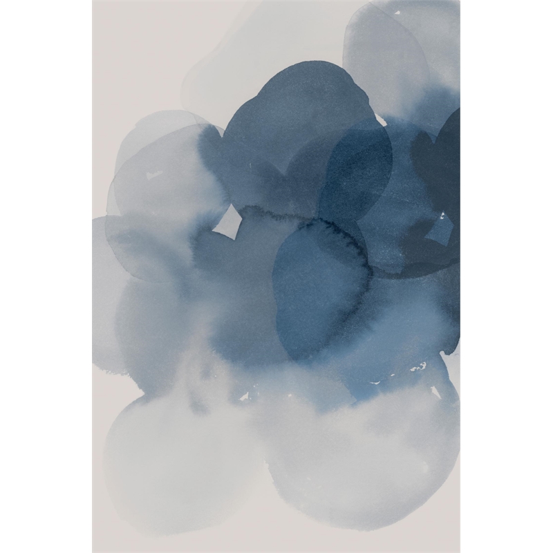 Giant Art 72x48 Beside the Sea I Fine Art Giant Canvas Print in White