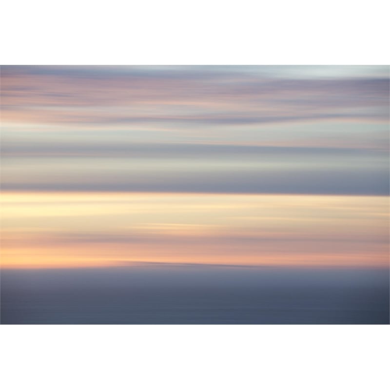 Giant Art 72x48 Ocean Kisses Sky Fine Art Giant Canvas Print in Pink ...