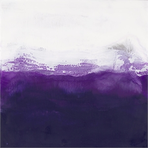 Giant Art 84x84 Purple Fine Art Giant Canvas Print in White