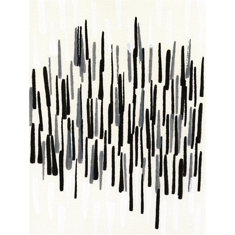 Giant Art 72x54 Tonal II Fine Art Giant Canvas Print in White