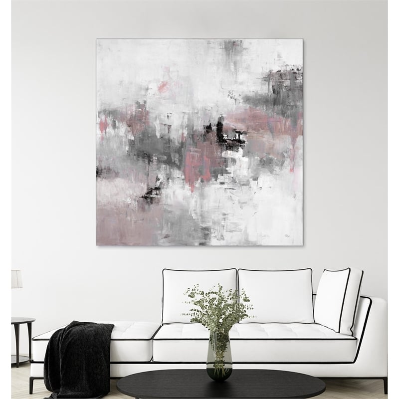 Giant Art 54x54 Refocus And Restart Fine Art Giant Canvas Print in Pink