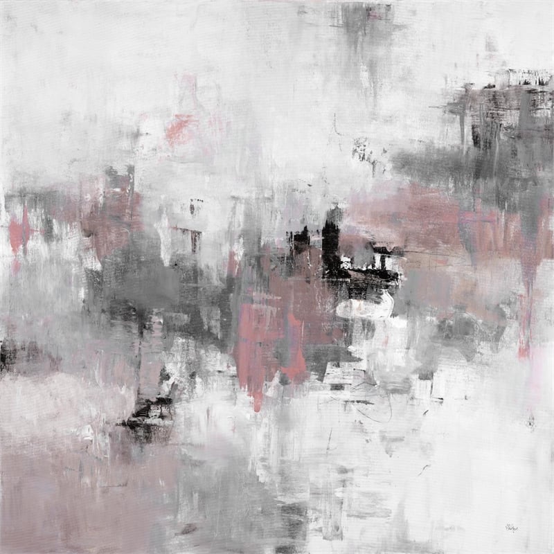 Giant Art 54x54 Refocus And Restart Fine Art Giant Canvas Print in Pink