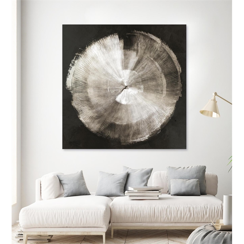 Giant Art 84x84 Touch of Silver Fine Art Giant Canvas Print in Multi-Color