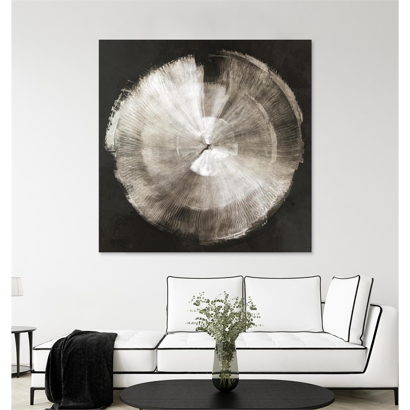 Giant Art 84x84 Touch of Silver Fine Art Giant Canvas Print in Multi-Color