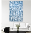 Giant Art 84x54 Ripples Fine Art Giant Canvas Print in Multi-Color