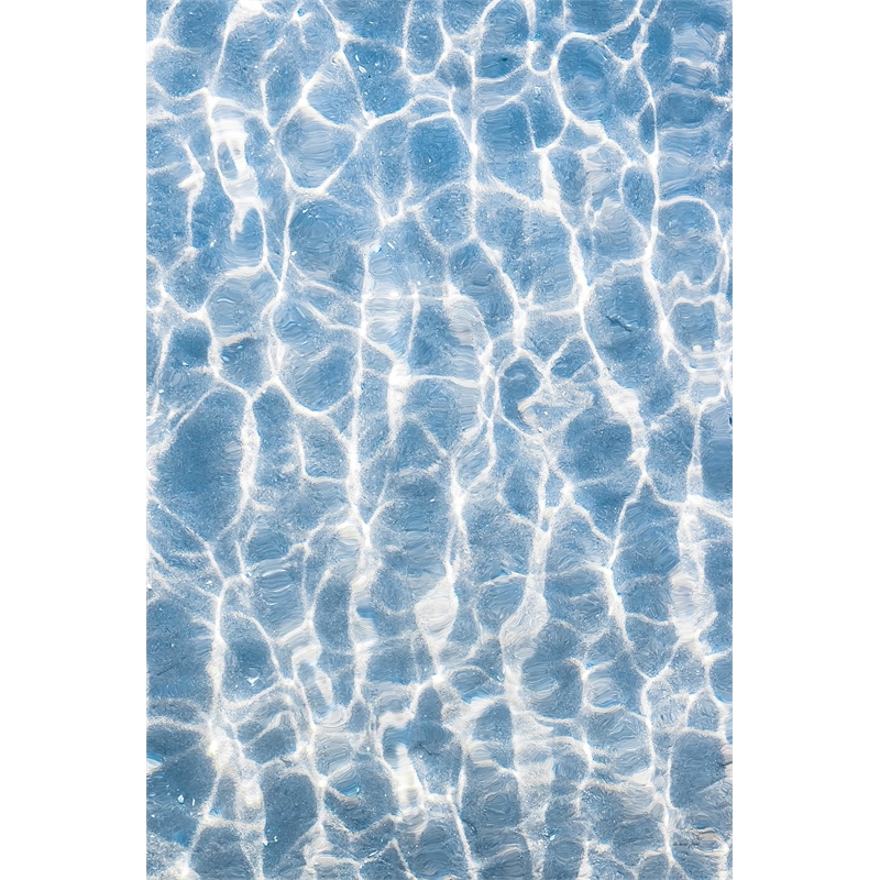Giant Art 72x48 Ripples Fine Art Giant Canvas Print in Multi-Color