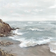 Giant Art 84x84 Beautiful Bay Fine Art Giant Canvas Print in Multi-Color