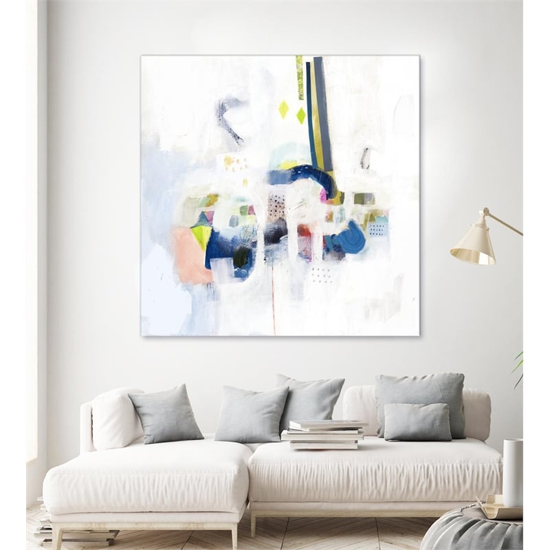 Giant Art 54x54 Boardwalk Taffy II Fine Art Giant Canvas Print in Multi-Color