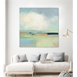 Giant Art 72x72 Colorful Horizon I Fine Art Giant Canvas Print in Multi-Color