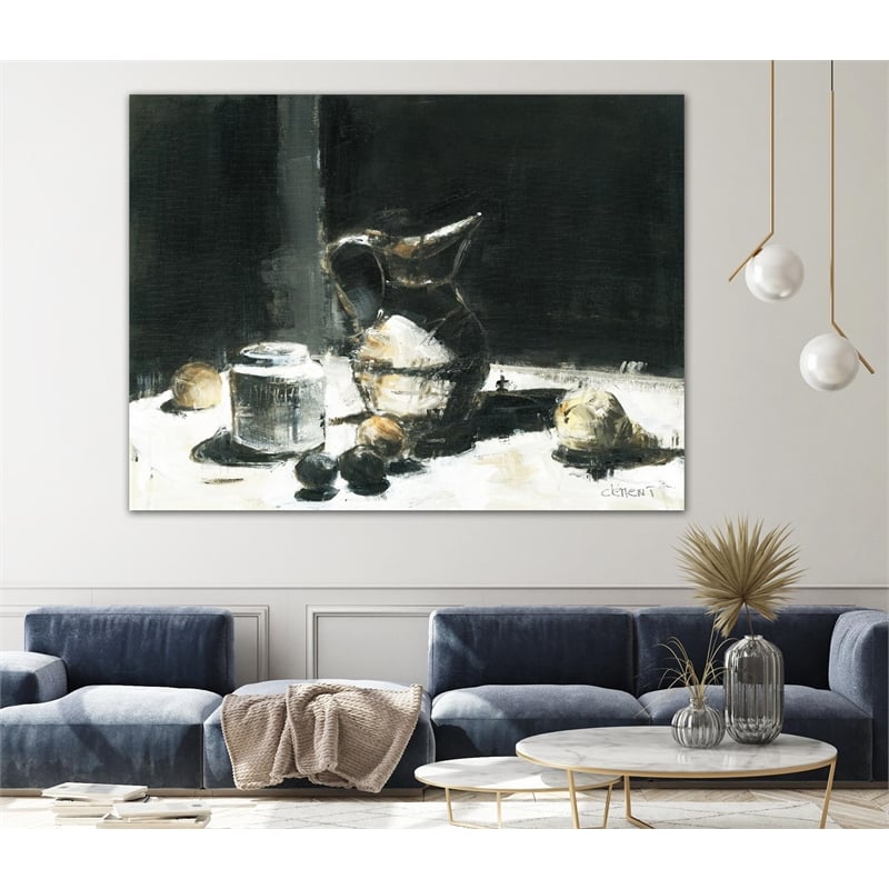 Giant Art 72x54 Nature Morte I Fine Art Giant Canvas Print in Multi-Color