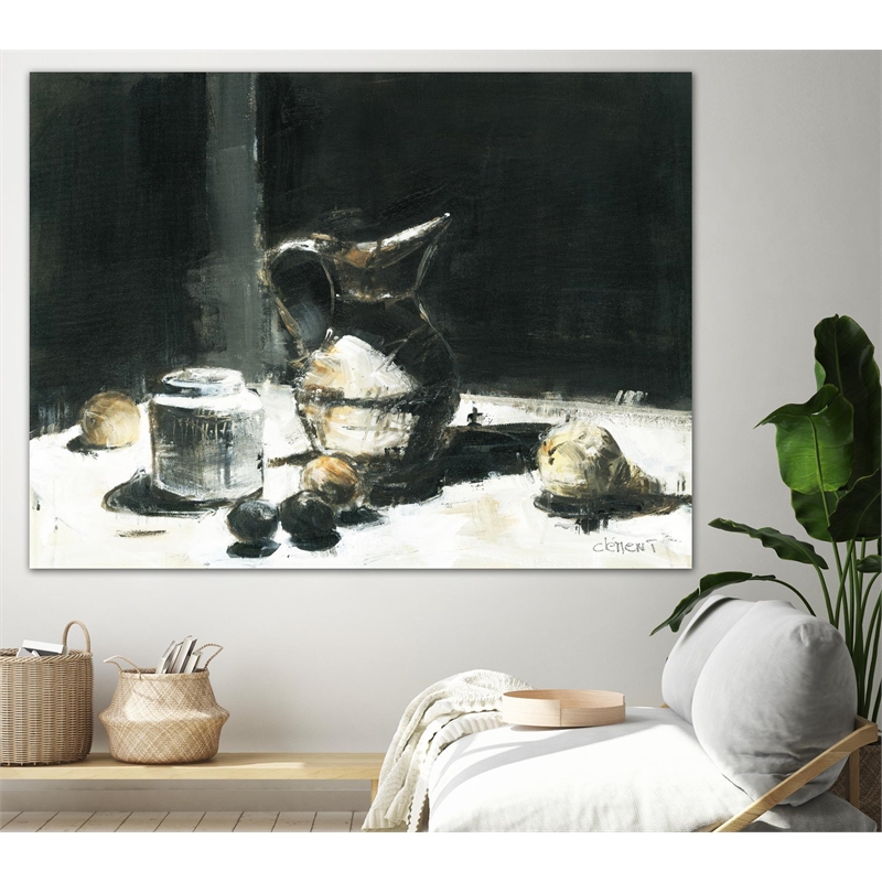 Giant Art 72x54 Nature Morte I Fine Art Giant Canvas Print in Multi-Color