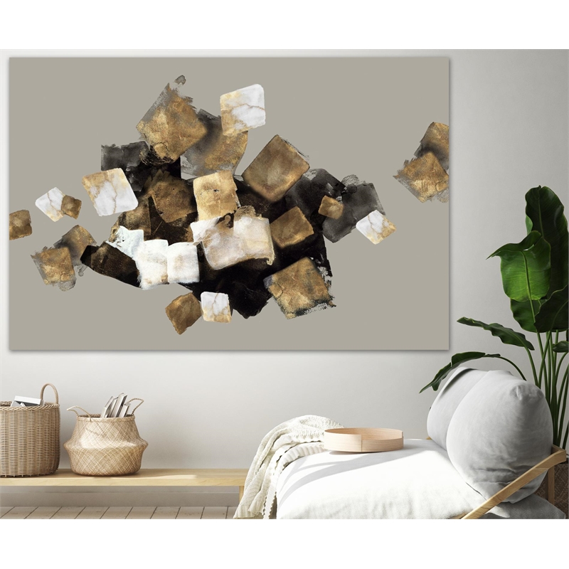 Giant Art 84x54 Marigold's Touch Fine Art Giant Canvas Print in Multi-Color