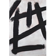 Giant Art 72x48 Ink Strokes Fine Art Giant Canvas Print in Multi-Color