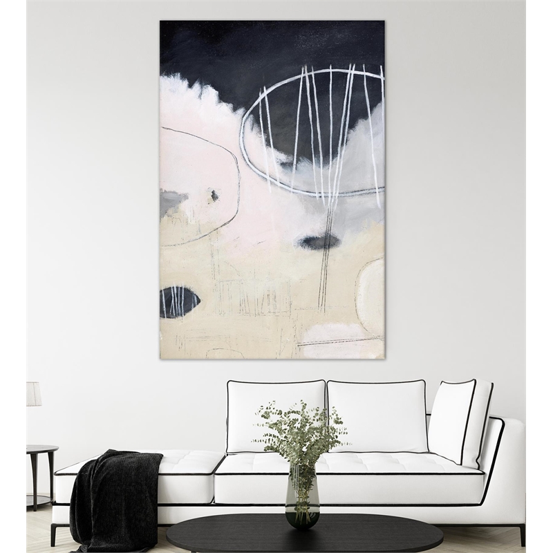 Giant Art 84x54 ATMOSPHERE Fine Art Giant Canvas Print in Multi-Color