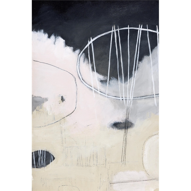Giant Art 84x54 ATMOSPHERE Fine Art Giant Canvas Print in Multi-Color