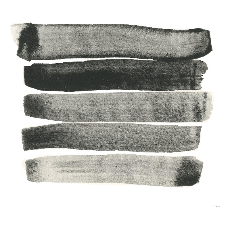 Giant Art 54x54 Abstract Line No. 67 Fine Art Giant Canvas Print in Multi-Color