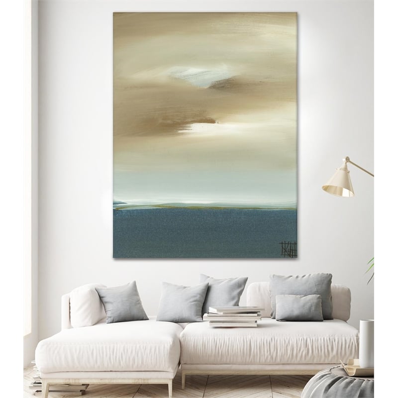 Giant Art 72x54 January I Fine Art Giant Canvas Print in Multi-Color
