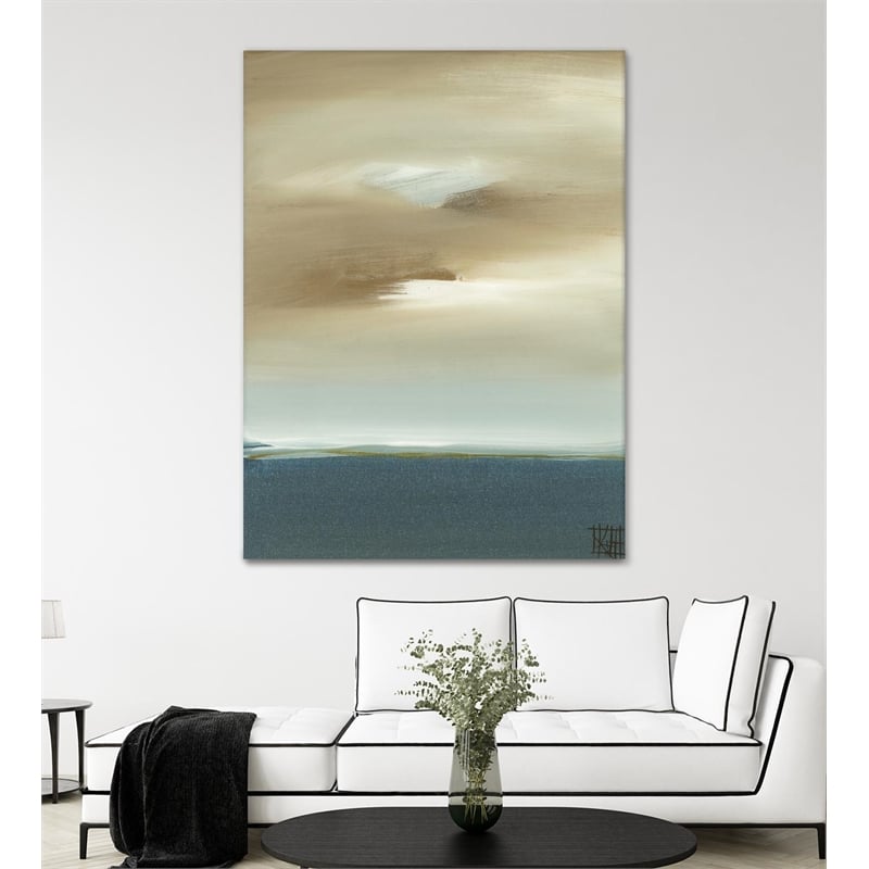 Giant Art 72x54 January I Fine Art Giant Canvas Print in Multi-Color