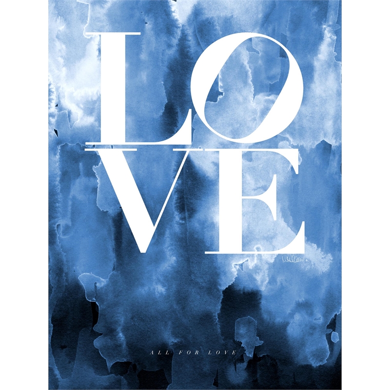 Giant Art 72x54 All For Love Fine Art Giant Canvas Print in Multi-Color